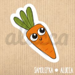 samolepka Mrkev