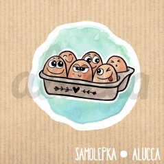 samolepka Vajíčka