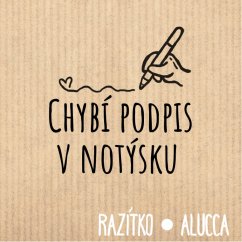 chybí podpis v notýsku