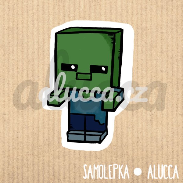 samolepka  Minecraft