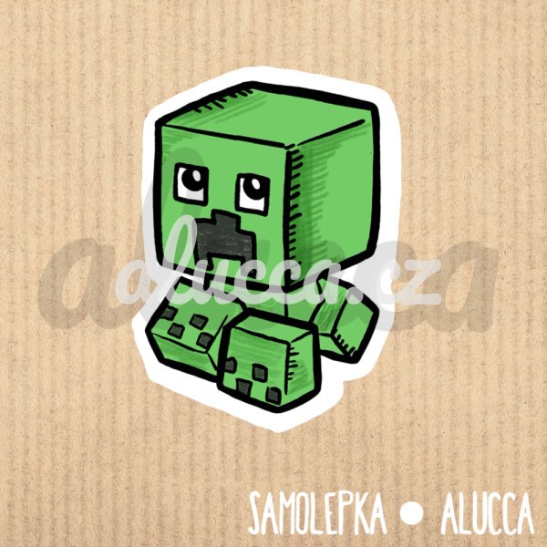 samolepka Minecraft samolepka Minecraft