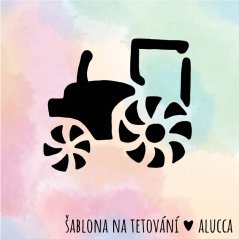 šablona  Traktor