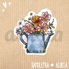 samolepka Kytice v konvičcce