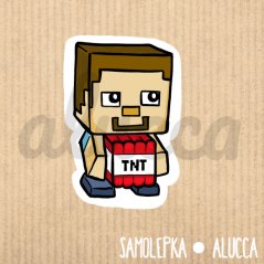 samolepka  Minecraft