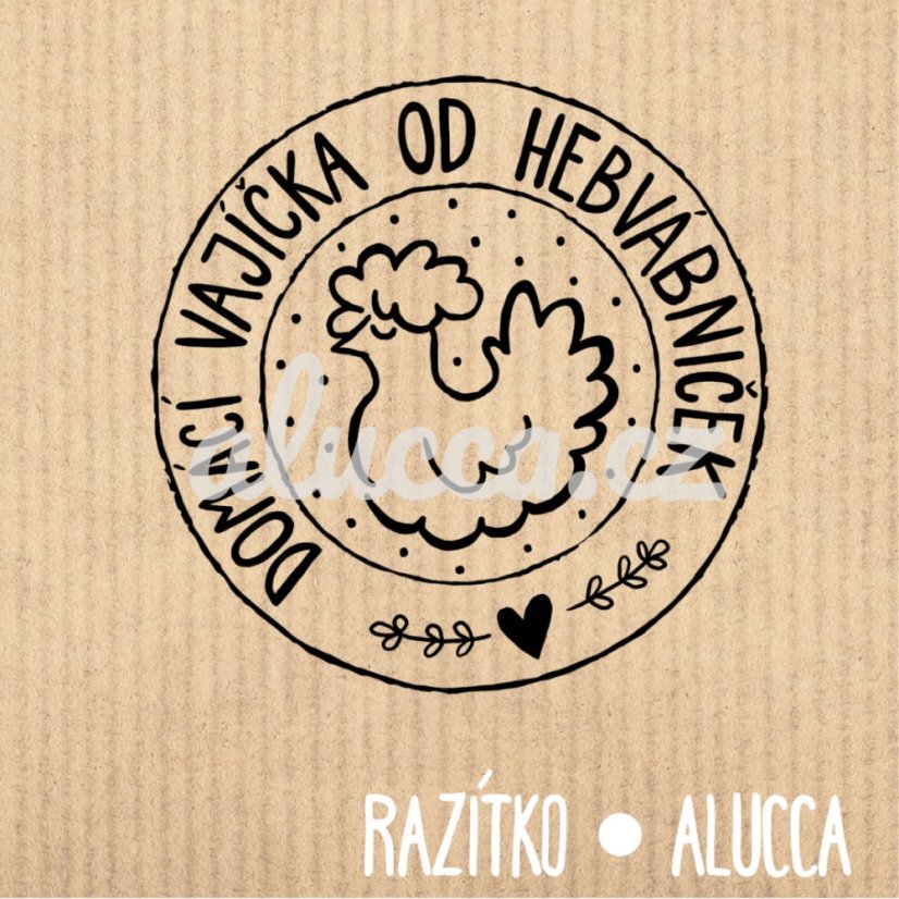 domácí vajíčka - Velikost: 5 cm