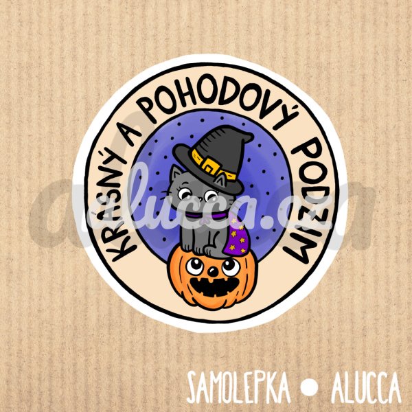 samolepka  Pohodový podzim
