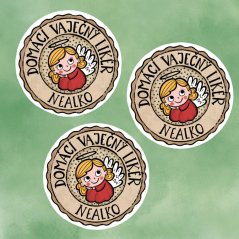 samolepkový arch Vaječný likér