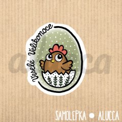 samolepka Veselé Velikonoce