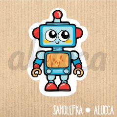 samolepka Robot