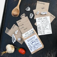 sada razítek Aladine Stampo hobby - recepty