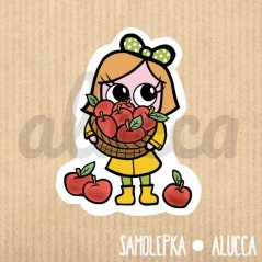 samolepka Jablíčka