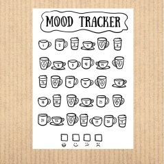samolepky tracker Mood / nálada