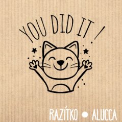 you did it