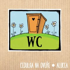cedulka Wc