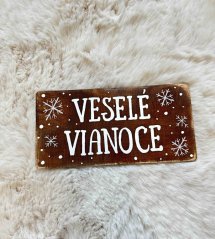 cedule Veselé Vianoce