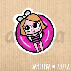samolepka Koupačka