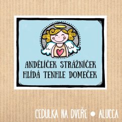 cedulka  Andělíček
