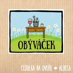 cedulka Obýváček