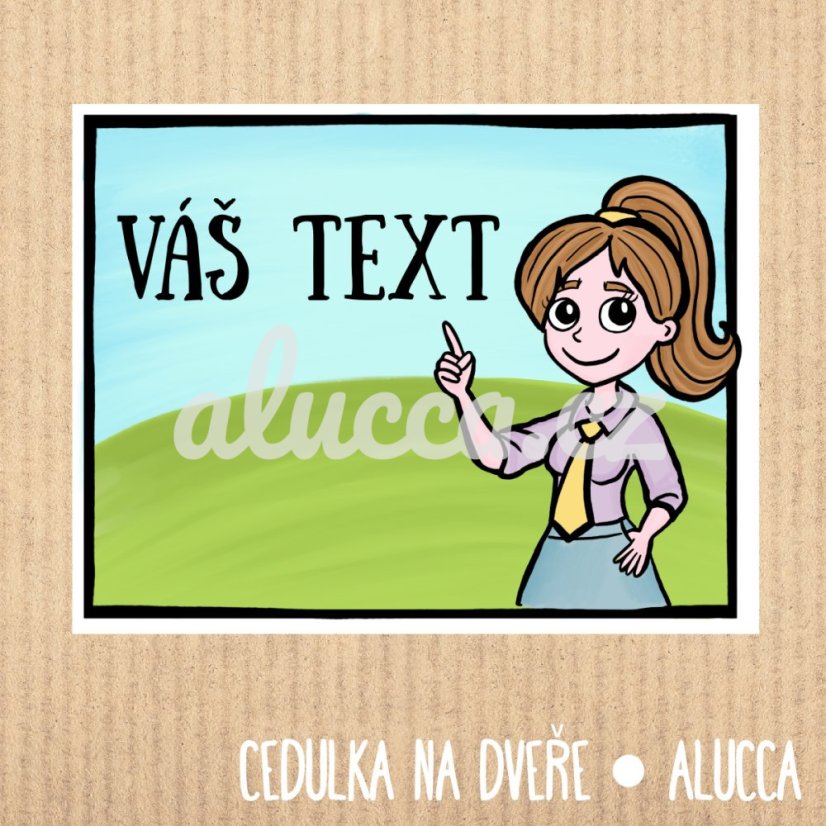cedulka Váš text - provedení: papírová verze cedulka Váš text - provedení: papírová verze