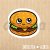 samolepka Burger
