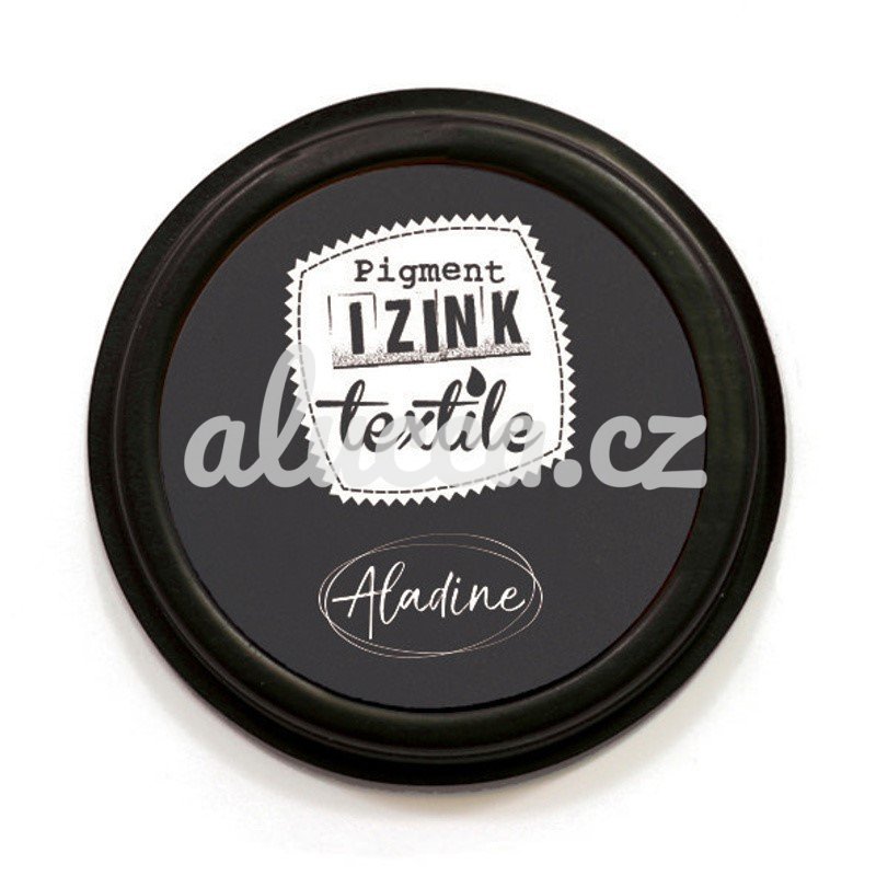 polštářek na textil - černý