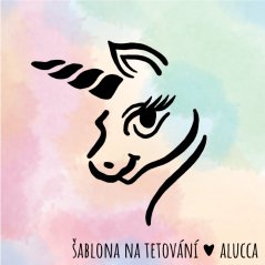 šablona  Jednorožec