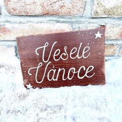 cedule Kouzelné Vánoce / Veselé Vánoce