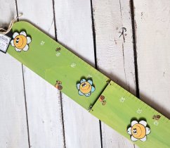 Dětský metr Kytičky