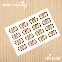 mini samolepky Náplasti