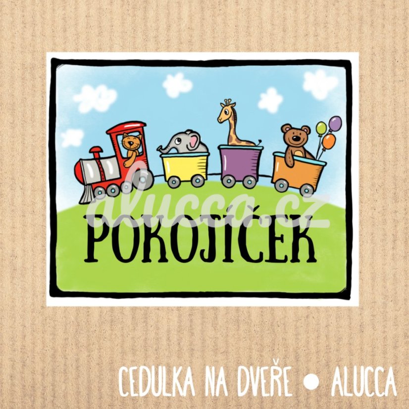 cedulka Pokojíček