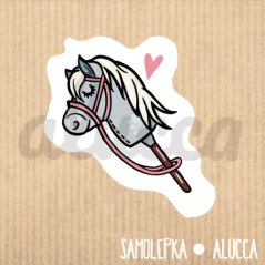 samolepka  Hobby horse