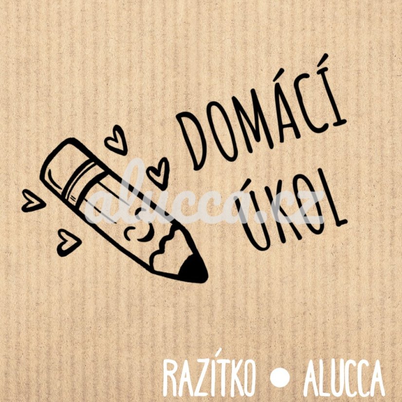 domácí úkol - Velikost: 4 cm 