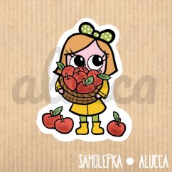 samolepka Jablíčka