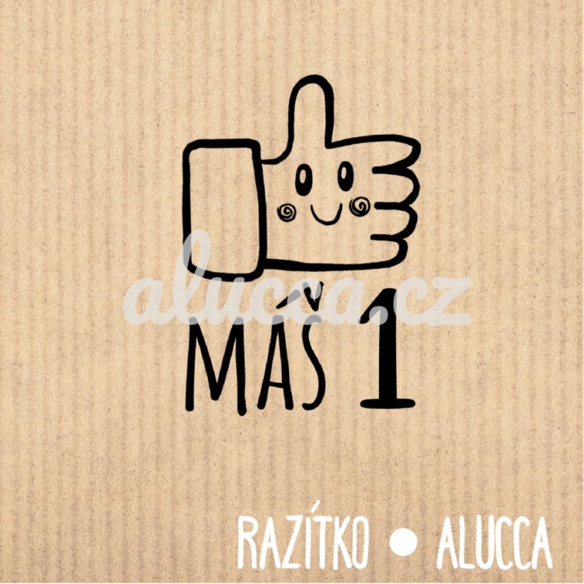 máš 1 - Velikost: 5 cm