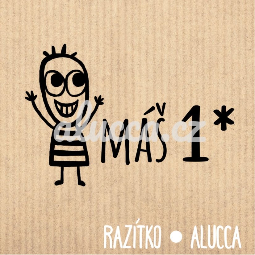 máš 1* - Velikost: 3 cm 