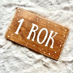 cedule 1 rok / mám narozeniny