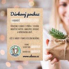 dárkový poukaz neutrální na cokoliv