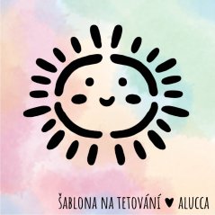 šablona  Sluníčko