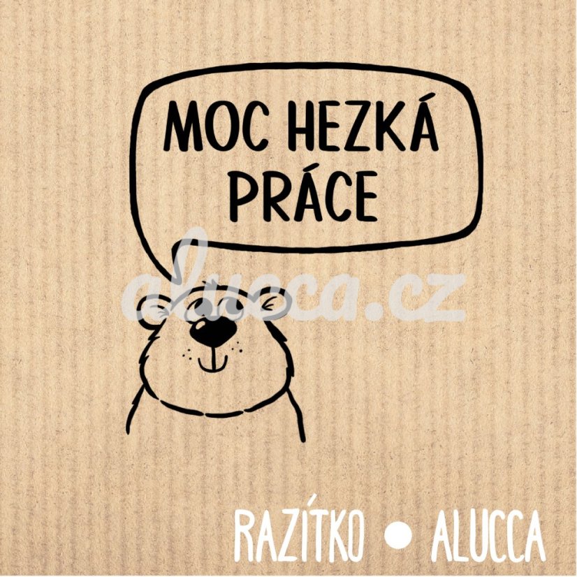 moc hezká práce - Velikost: 5 cm