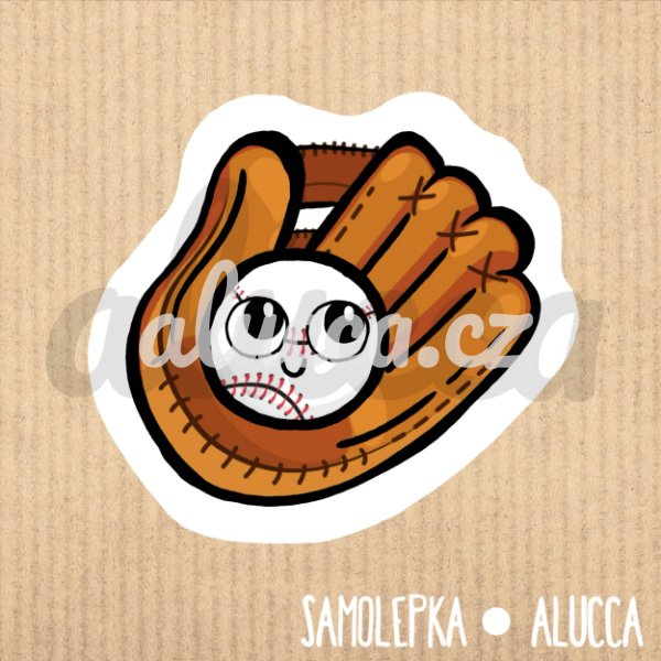 samolepka  Baseball
