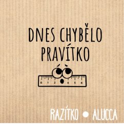 chybělo pravítko