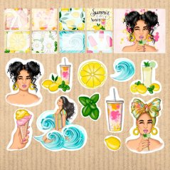 sada samolepek  Lemonade
