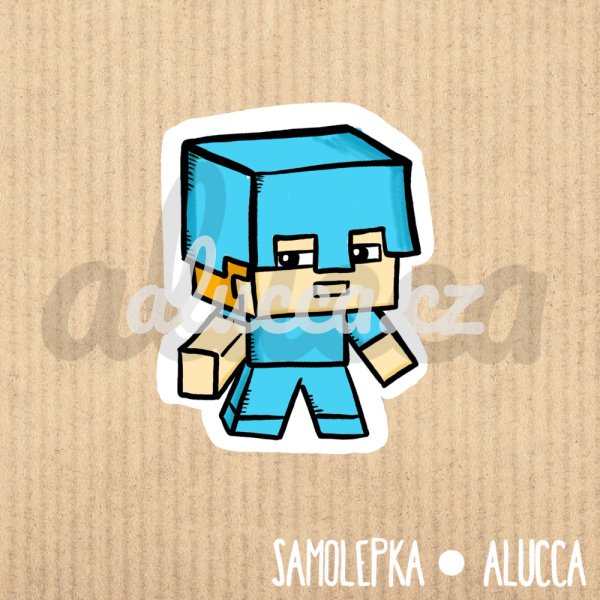 samolepka  Minecraft