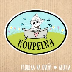 cedulka Koupelna