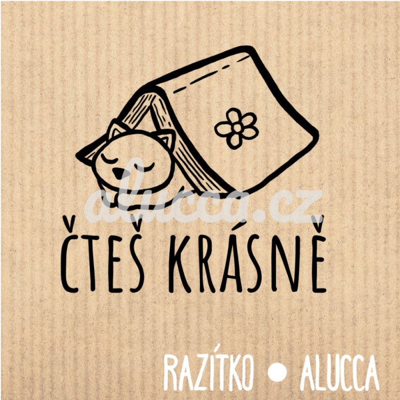 čteš krásně - Velikost: 3 cm 