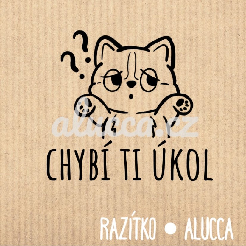 chybí ti úkol