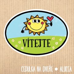 cedulka Vítejte