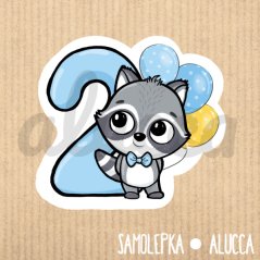 samolepka  2.narozeniny