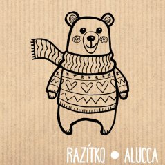 medvídek ve svetru