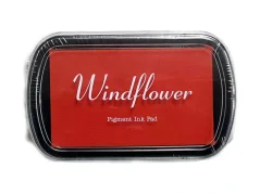 polštářek Windflower - červená barva